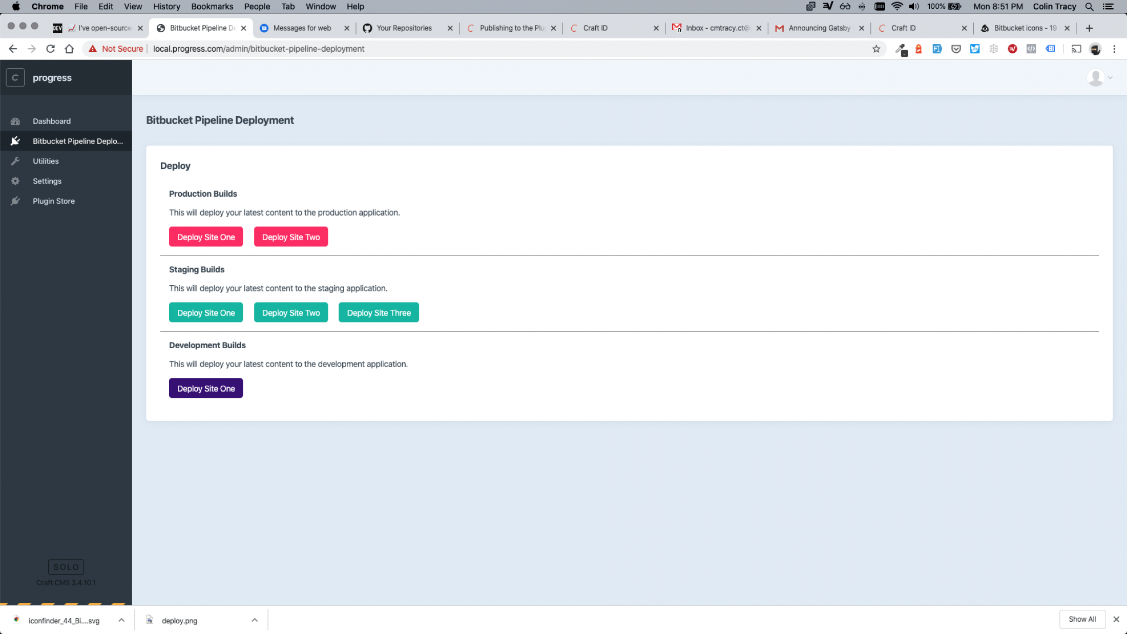 Bitbucket Pipeline Deployment
