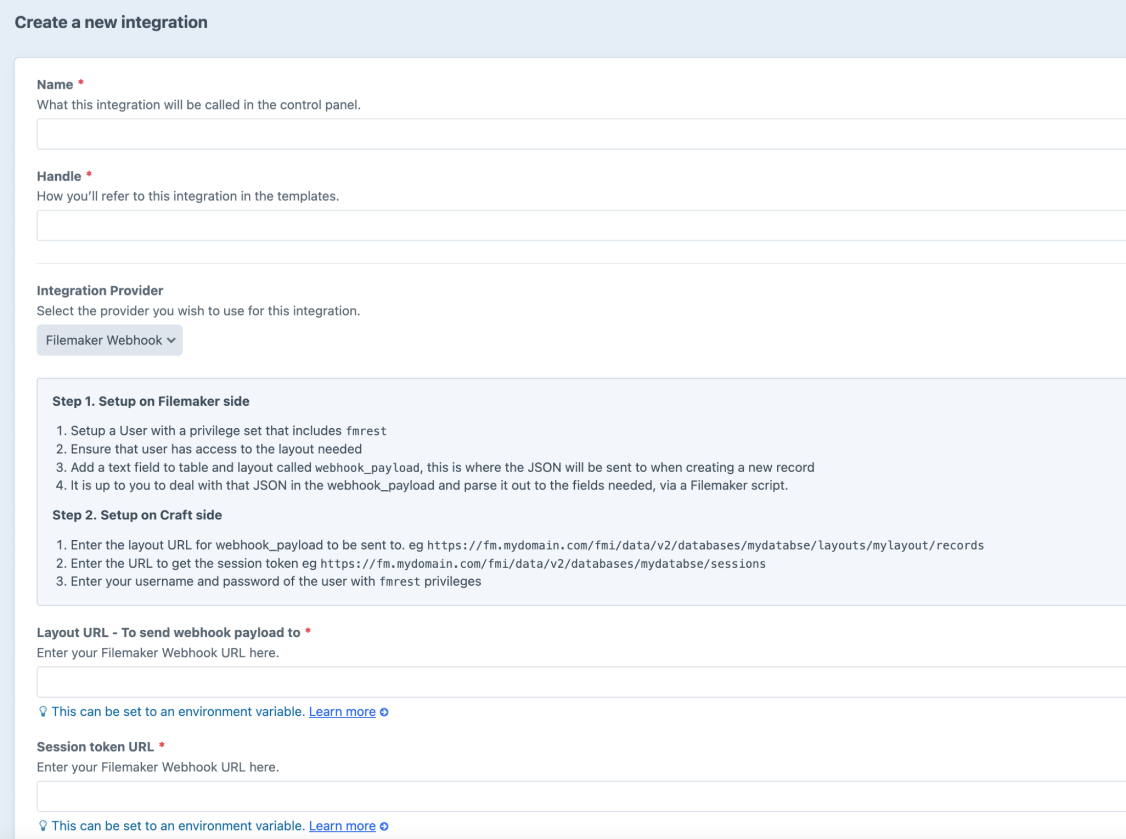 Formie Filemaker