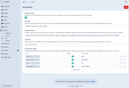 Plugin screenshot thumbnail 4/5