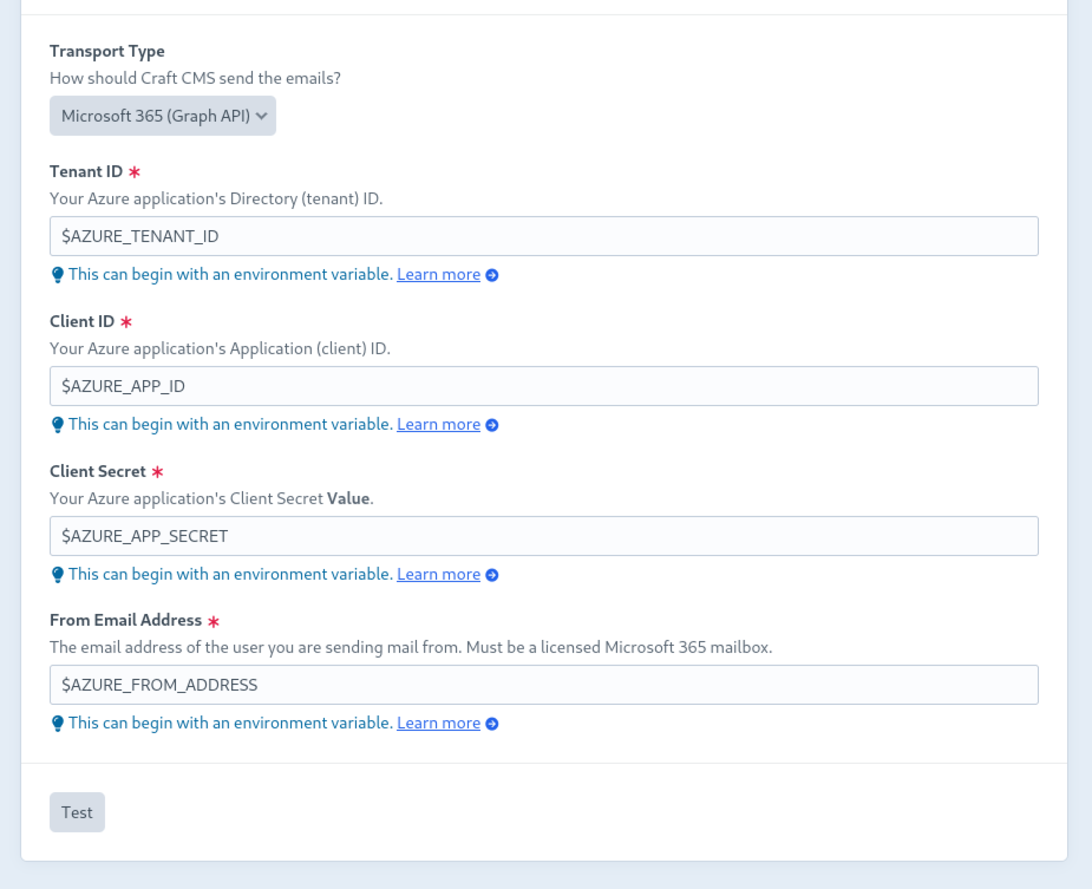 Microsoft 365 Mail Transport by Think